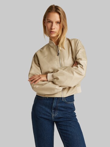 Calvin Klein Jeans Between-season jacket 'HERO' in Beige: front