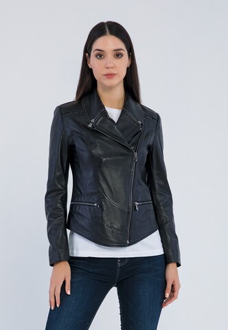 Giorgio di Mare Between-Season Jacket in Black: front