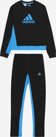 ADIDAS SPORTSWEAR Trainingsanzug in Schwarz: predná strana