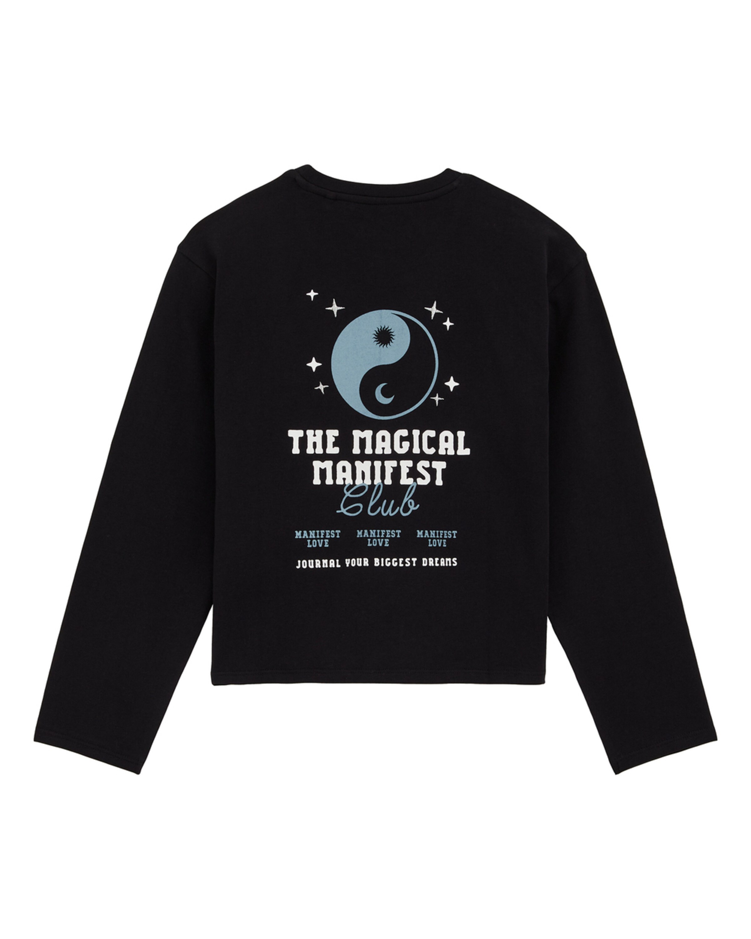 juoda WE Fashion Marškinėliai