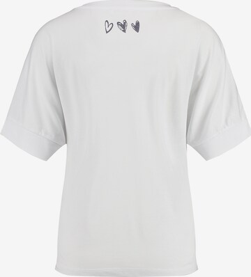 T-shirt 'WT LONELY' Key Largo en blanc
