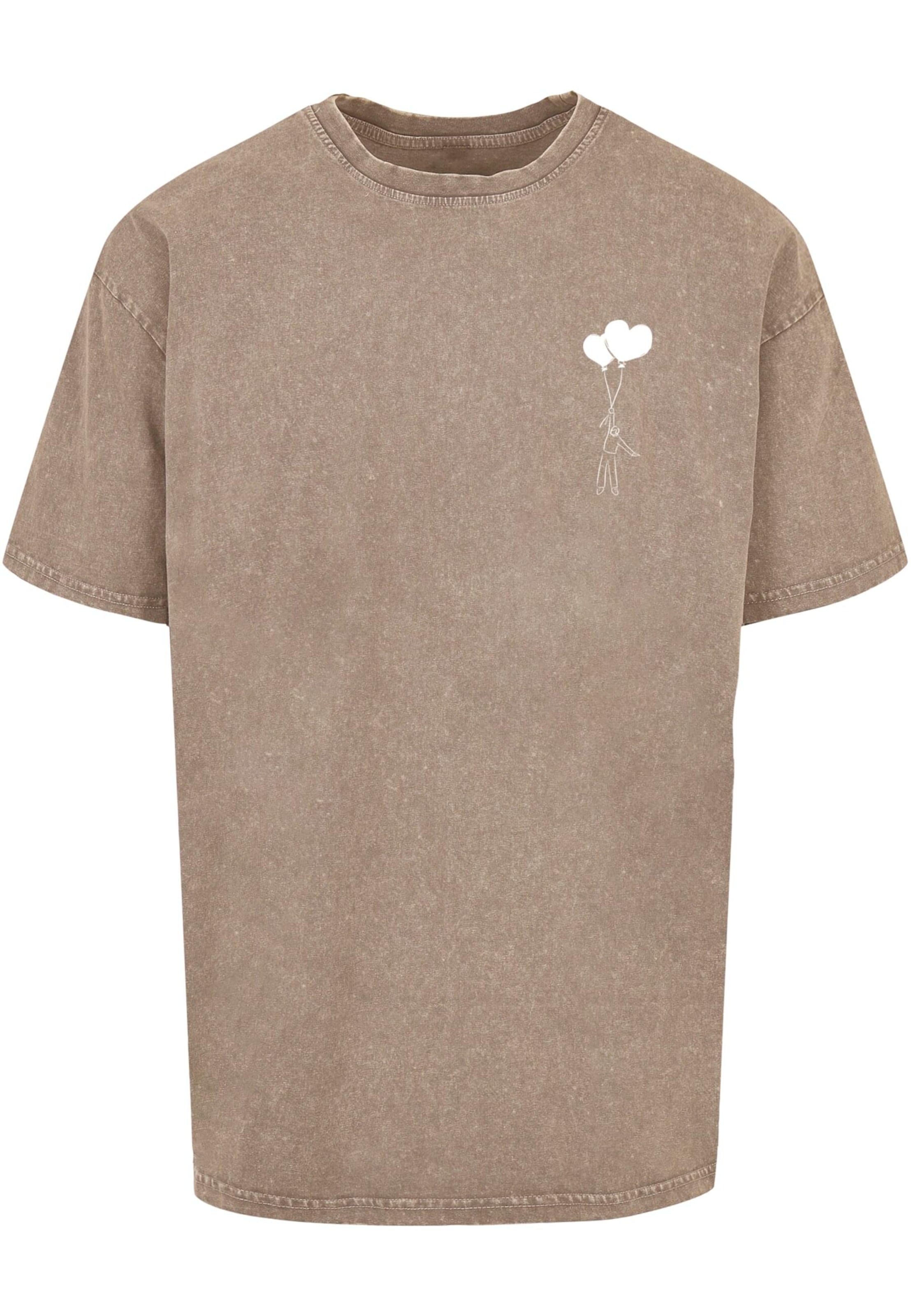 Merchcode Paita 'Love In The Air' värissä beige: etupuoli