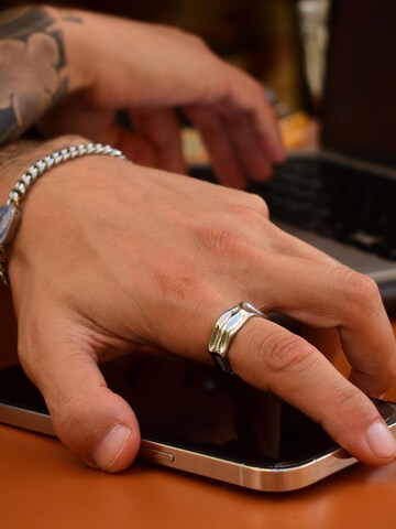 Eternal Ring 'Gehämmert' i silver
