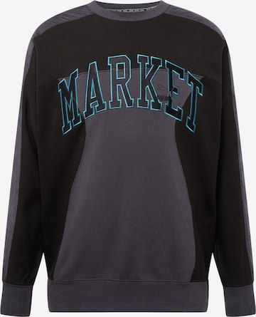 PUMA Sweatshirt in Black: front