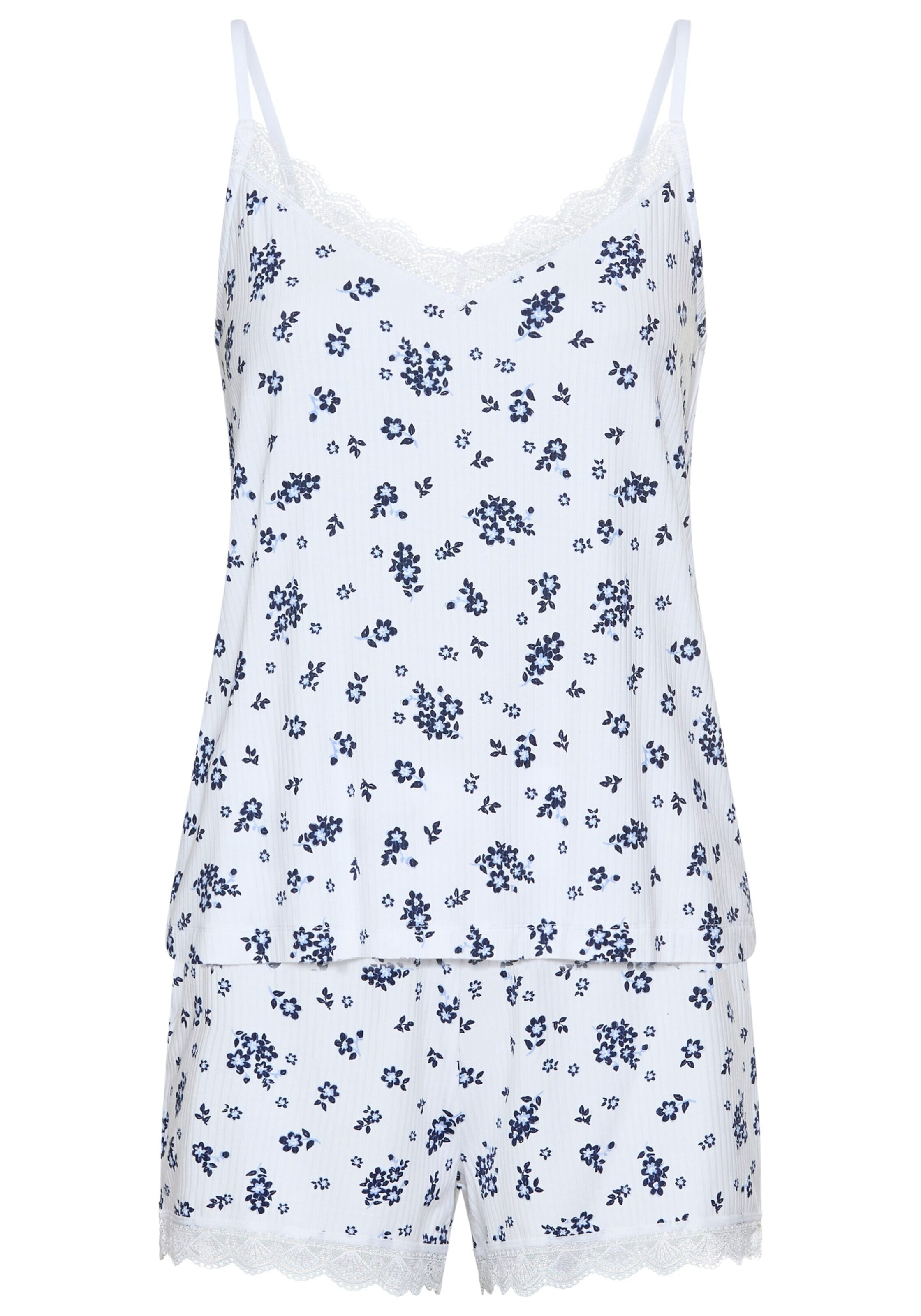 Shorty LASCANA en blanc : devant