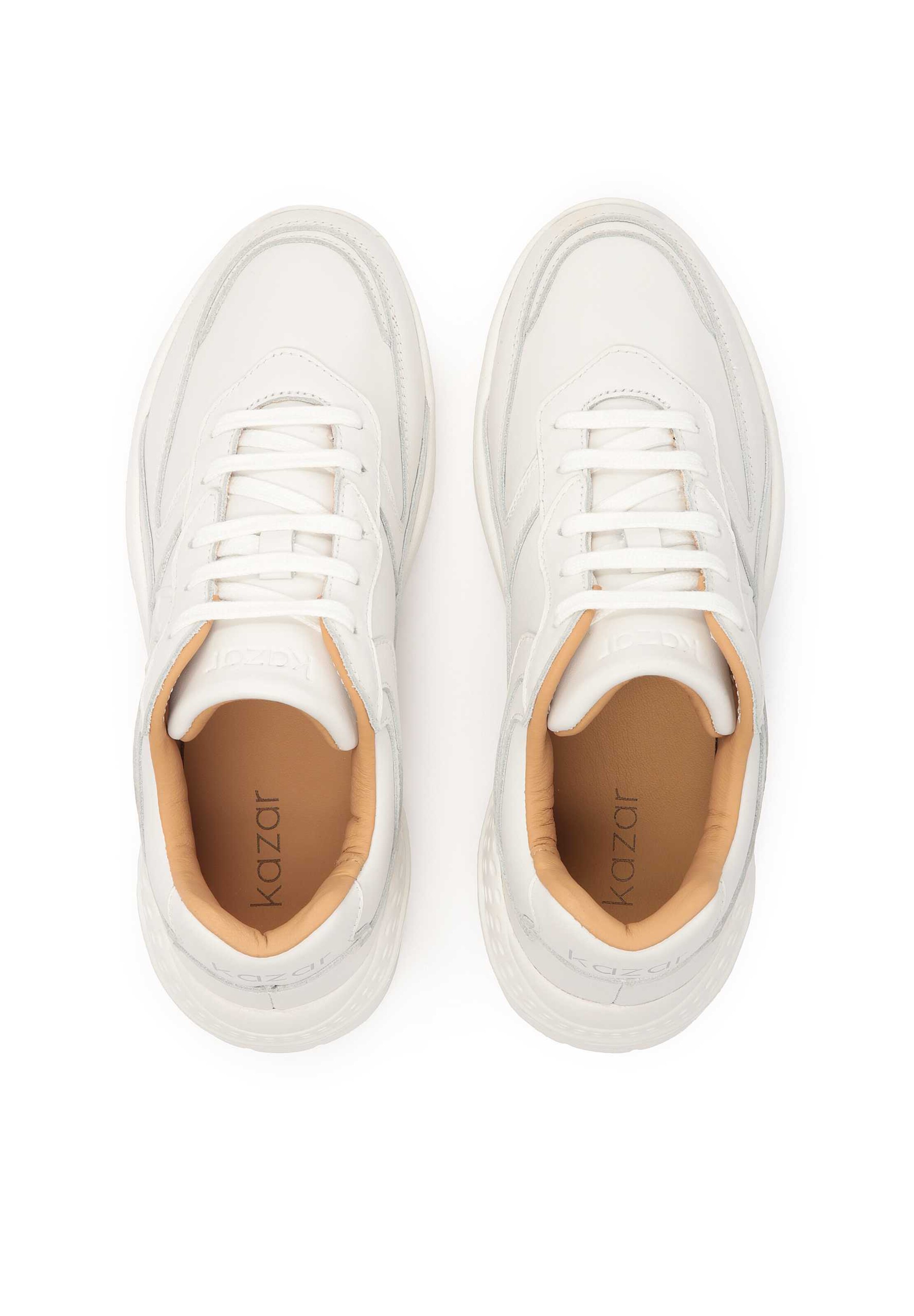 Sneaker bassa di Kazar in bianco