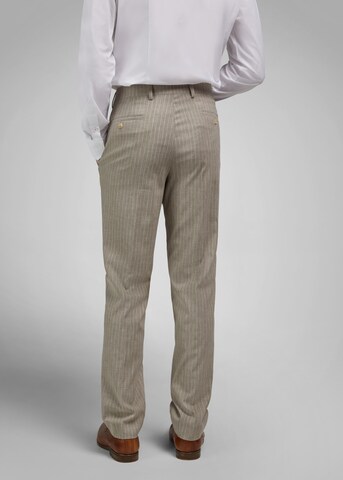 HECHTER PARIS Regular Trousers 'MODERN FIT' in Beige