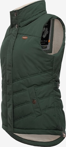 Ragwear Bodywarmer 'Hesty' in Groen