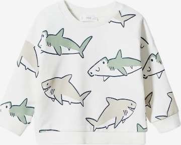 MANGO KIDS Sweatshirt in Beige: voorkant