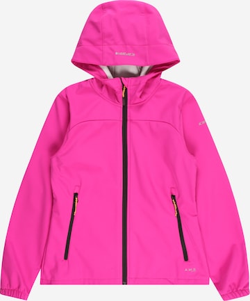 ICEPEAK Outdoorová bunda 'KOBRYN' – pink: přední strana