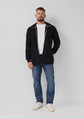 s.Oliver Sweatjacke in Schwarz