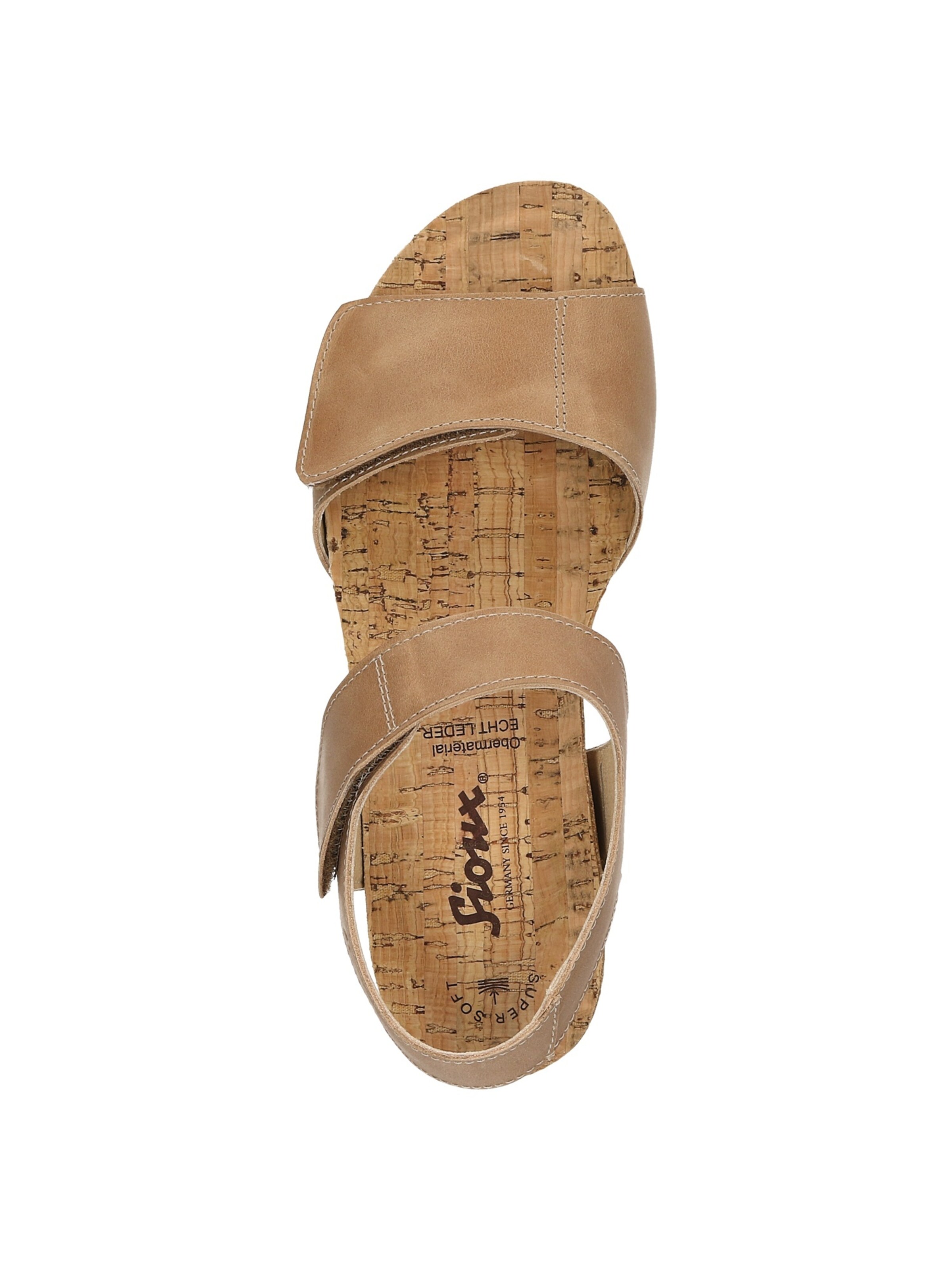 SIOUX Sandale in Beige