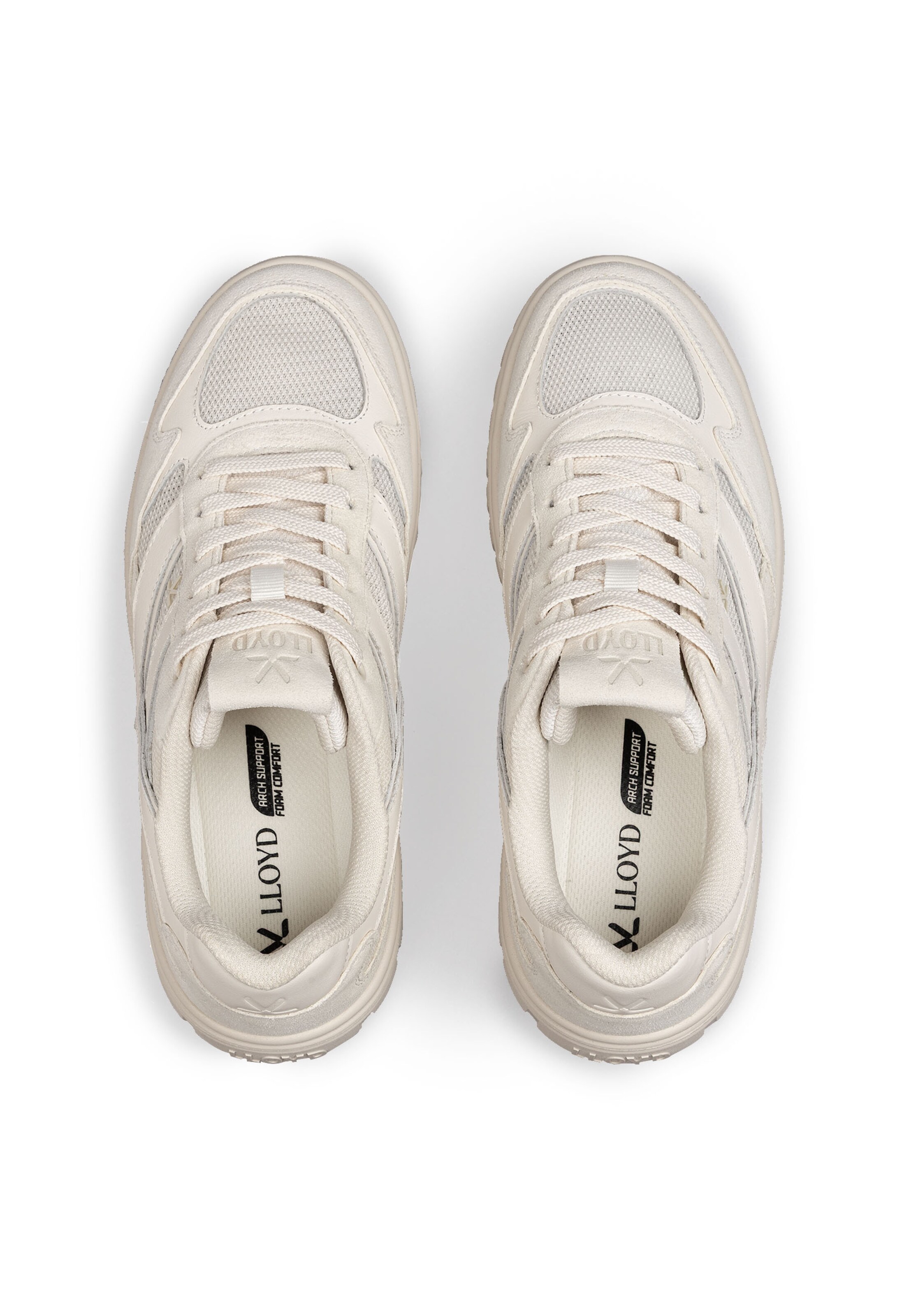 Sneaker bassa 'TORO WAVE' di LLOYD in bianco