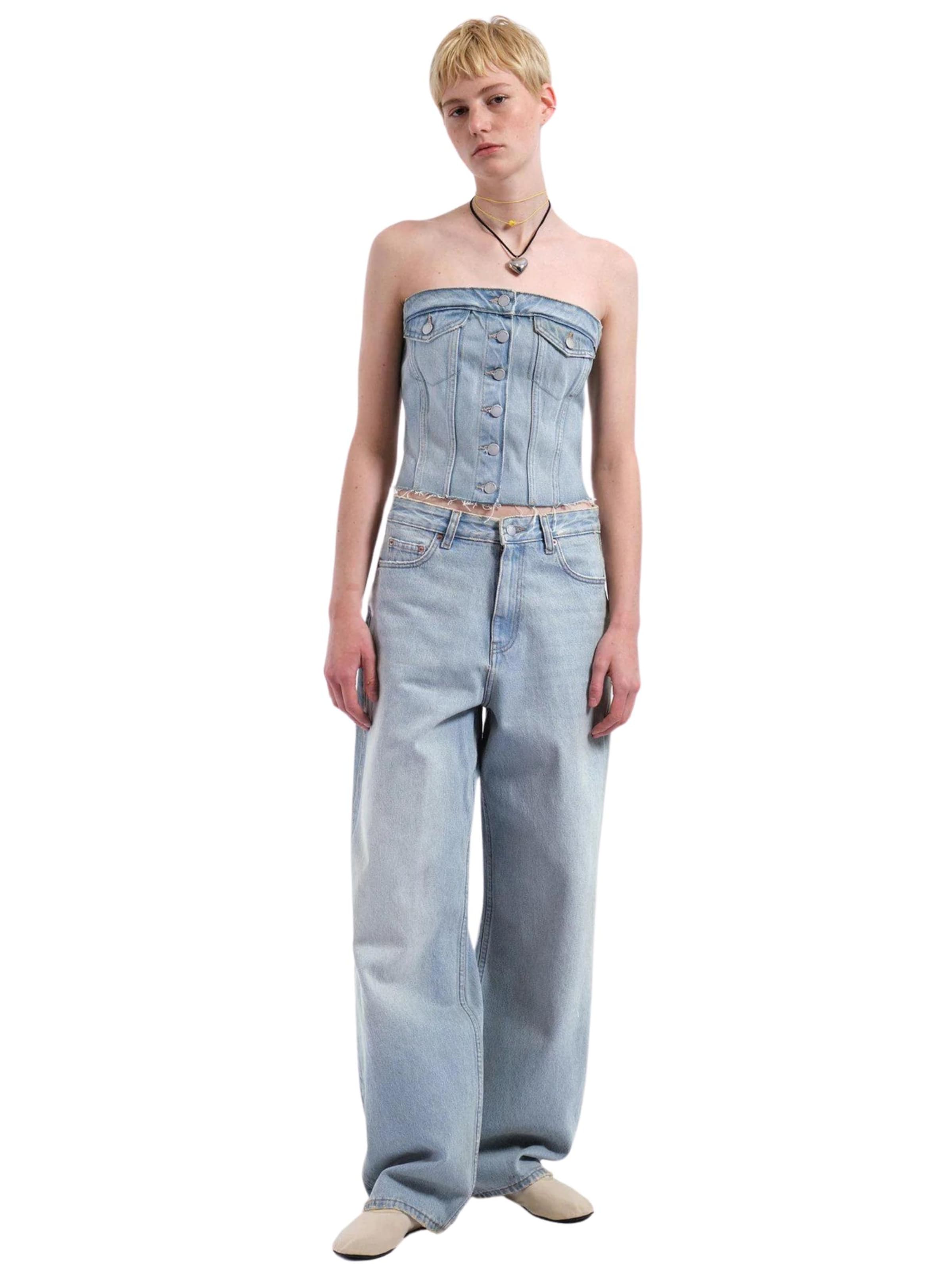 Top di Dr. Denim in blu