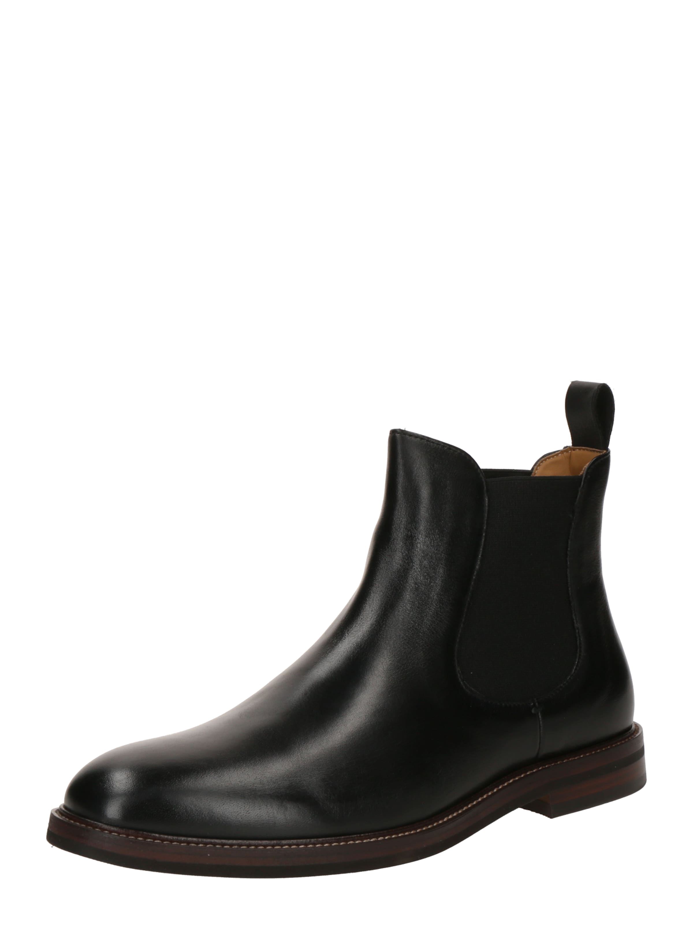 Dune LONDON Chelsea boty – černá: přední strana