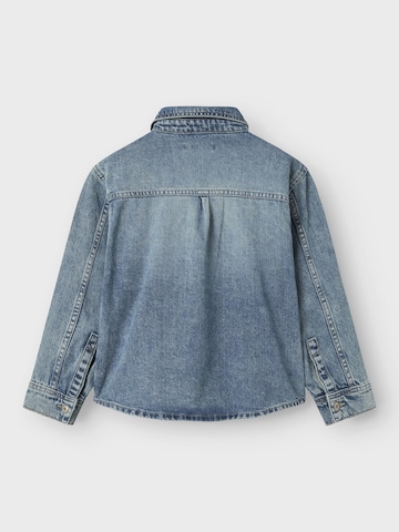 Coupe regular Chemise NAME IT en bleu