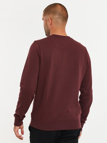 Threadbare Sweatshirt 'Satsuma' in Red
