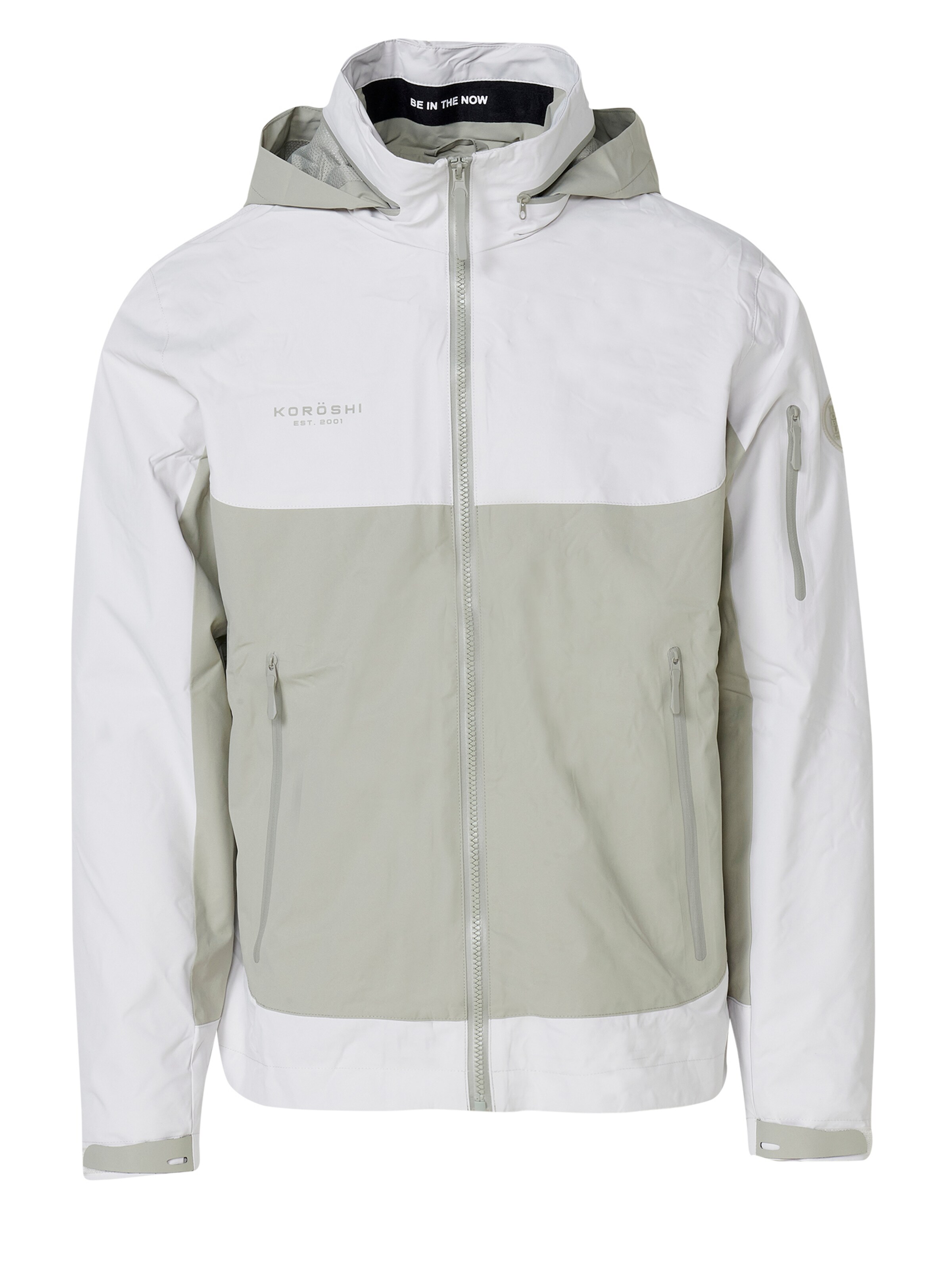 Giacca di mezza stagione di KOROSHI in verde: frontale