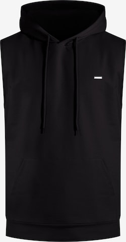 Smilodox Sweat jacket ' Marell ' in Black: front