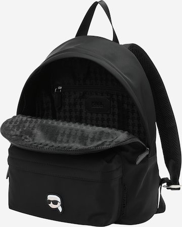 Karl Lagerfeld Backpack 'Ikonik 2.0' in Black