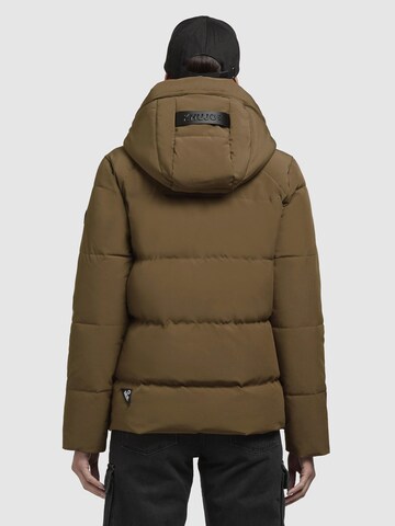 khujo Winterjas ' Fanc2-YM ' in Groen