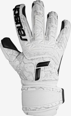 REUSCH Athletic Gloves 'Attrakt Freegel Infinity' in White