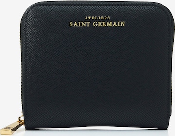 Porte-monnaies 'EZE' Ateliers Saint Germain en noir : devant
