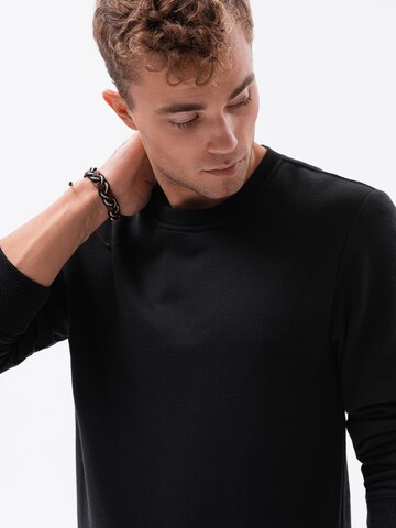 Sweat-shirt 'B978' Ombre en noir