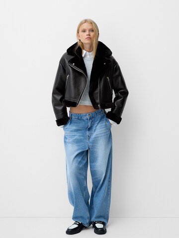 Giacca di mezza stagione di Bershka in nero