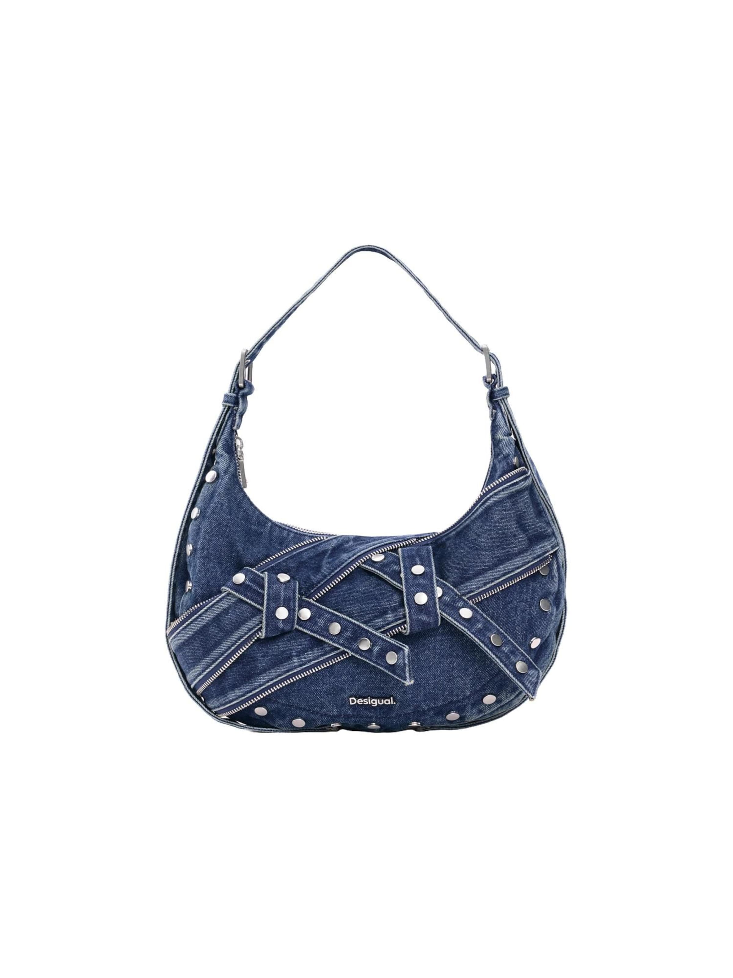 Sac bandoulière Desigual en bleu : devant