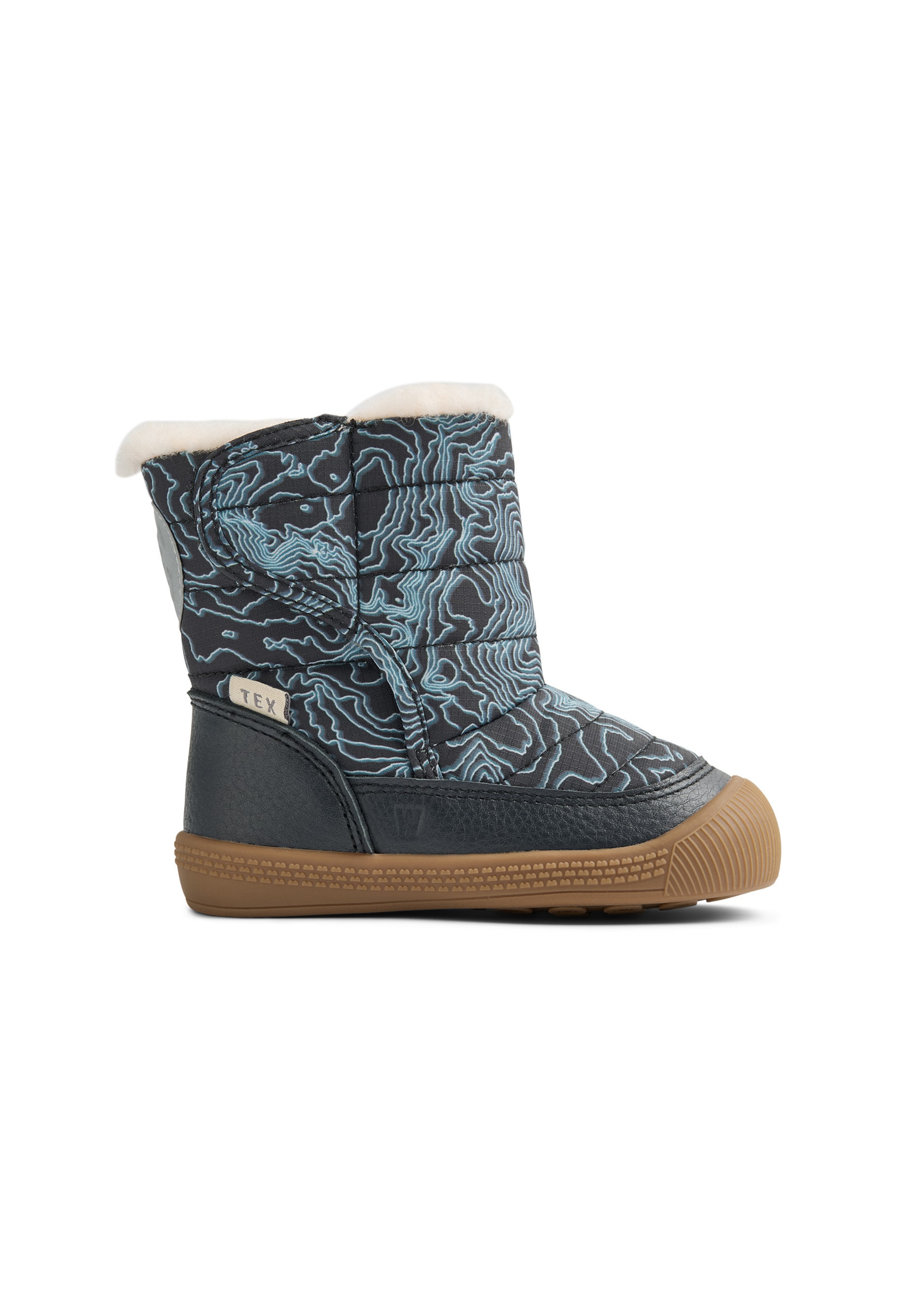 WHEAT Snow Boots 'Delaney 2.0' in Blue: front