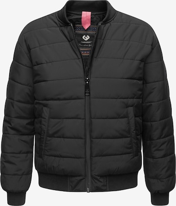 Ragwear Демисезонная куртка 'Bombina' в Черный: спереди