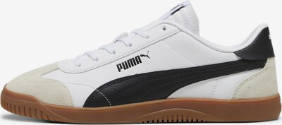 PUMA Baskets basses 'Puma Club 5v5' en noir / blanc, Vue avec produit