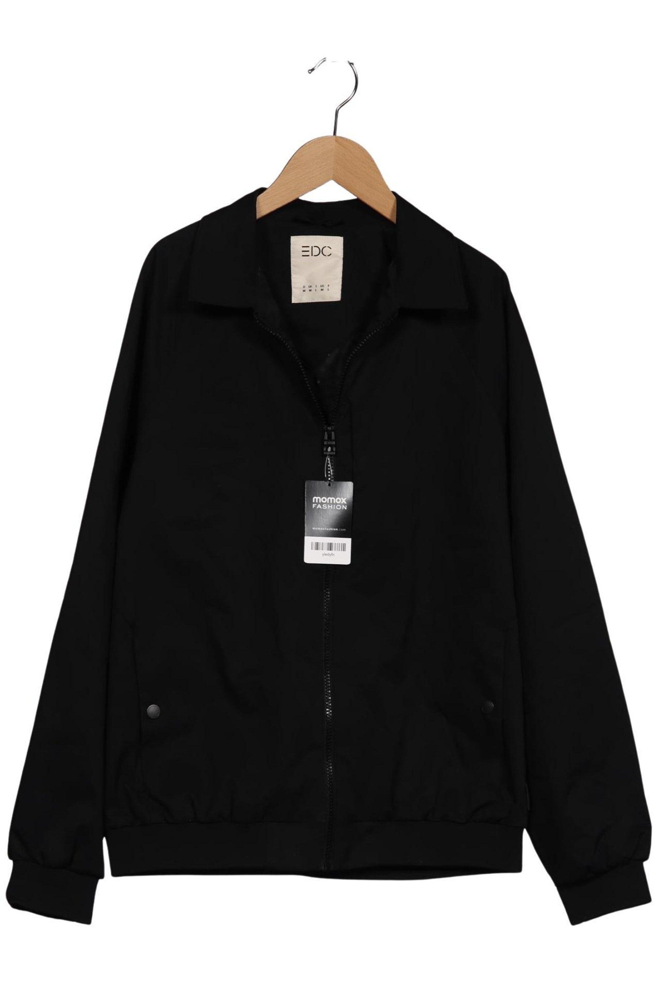 EDC BY ESPRIT Jacke M in Schwarz: Vorderseite