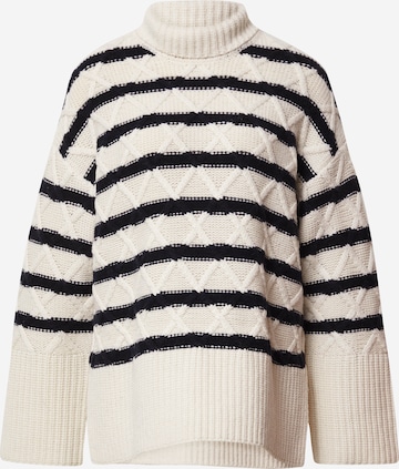 Samsøe Samsøe Sweater 'Kassandra' in White: front