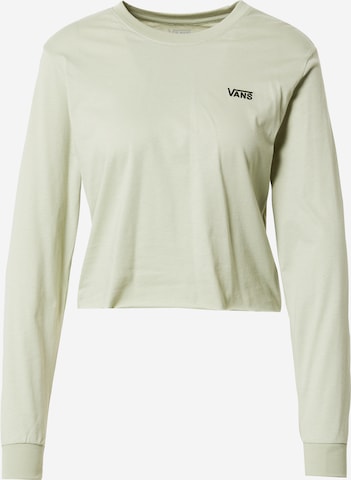 T-shirt 'JUNIOR' VANS en vert : devant