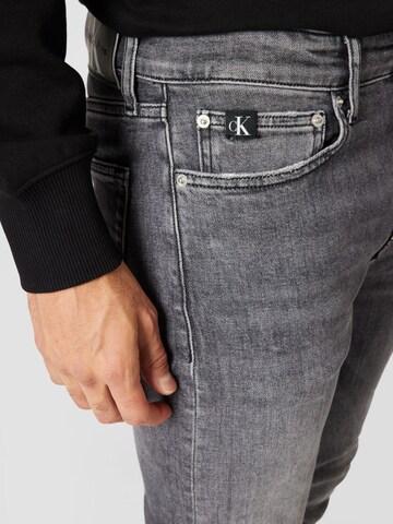 Coupe slim Jean Calvin Klein Jeans en gris