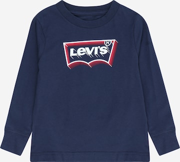 LEVI'S Sweatshirt in Blauw: voorkant