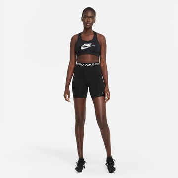 NIKE Μπουστάκι Αθλητικό σουτιέν 'Futura' σε μαύρο