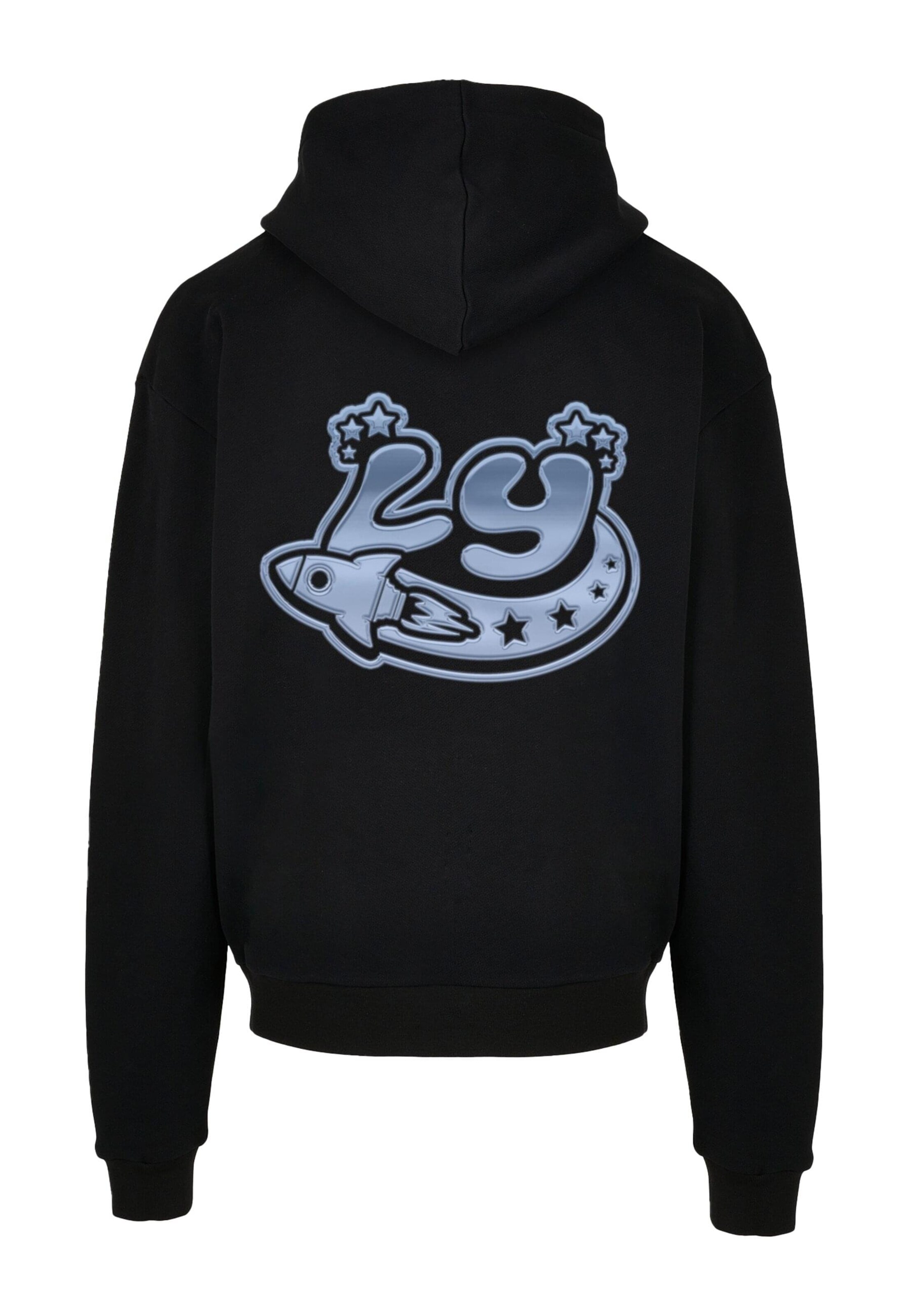 Lost Youth Sweatshirt 'Rocket Dreams' in Black