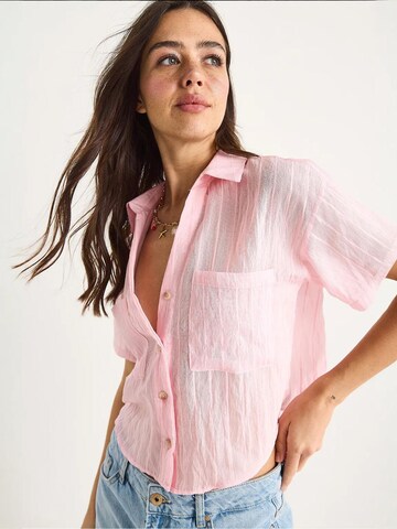 Bianco Lucci - Blusa em rosa