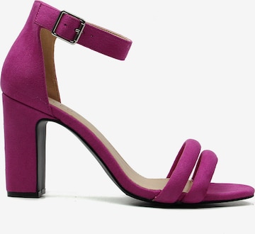 Celena Strap sandal 'Chelsie' in Purple