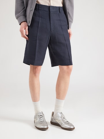 Regular Pantalon à plis 'Billie' NN07 en bleu : devant