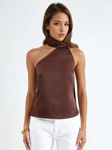 Hiccup Blouse in Bruin