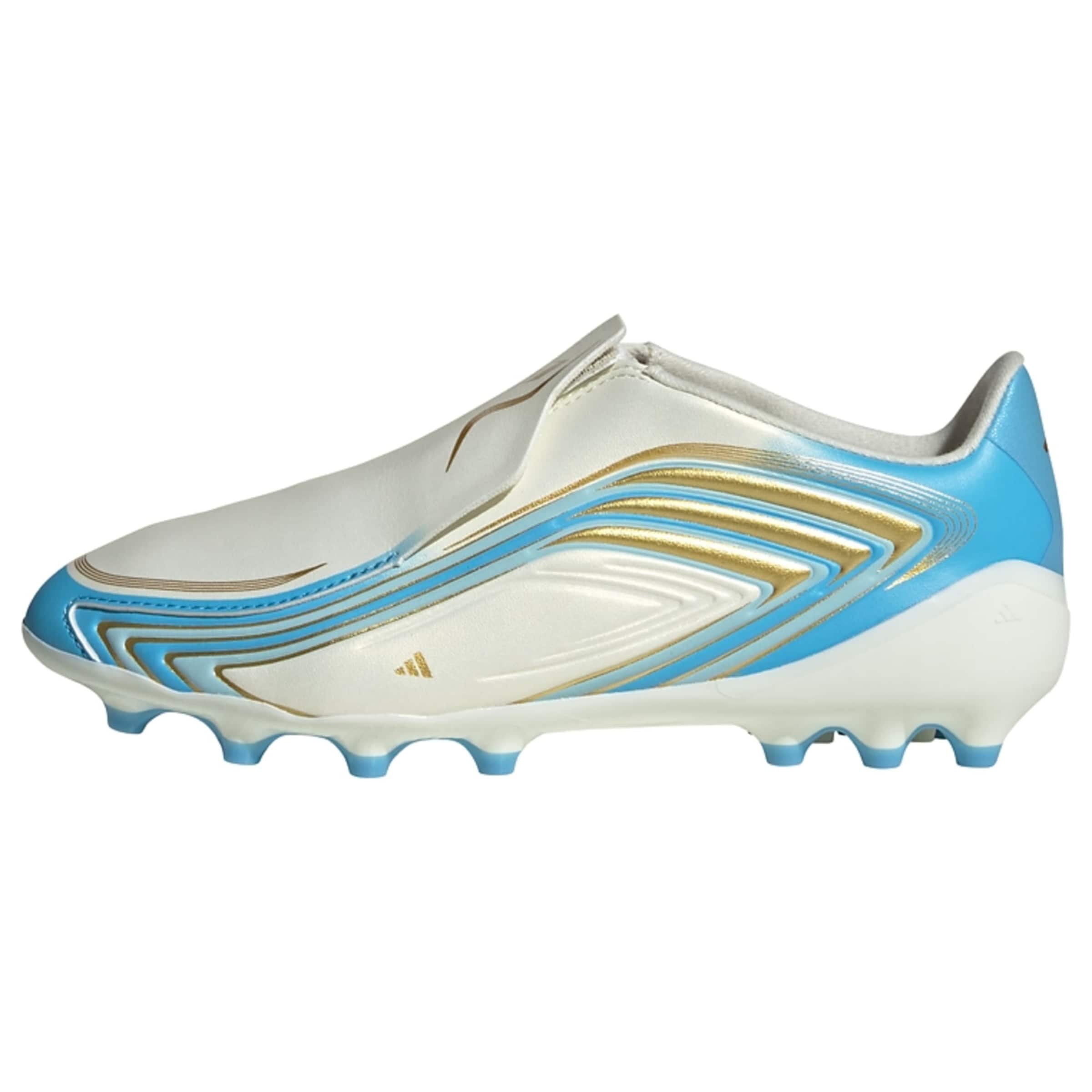 ADIDAS PERFORMANCE - Calzado deportivo 'F50 Messi League' en beige: frente