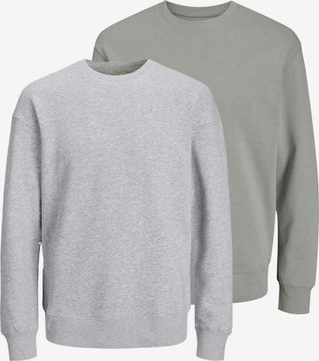 JACK & JONES Sweatshirt 'Star' in Grau: Vorderseite