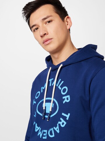 TOM TAILOR Sweatshirt in Blue