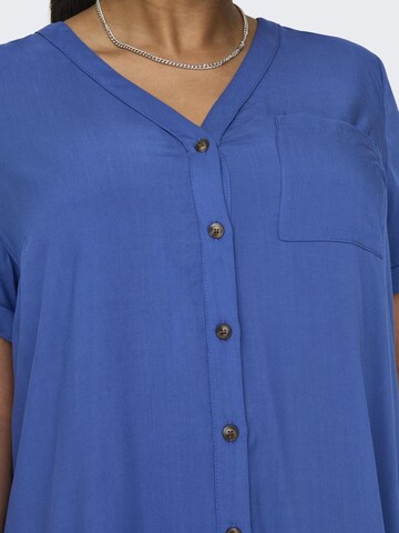 ONLY Carmakoma Kleid in Blau