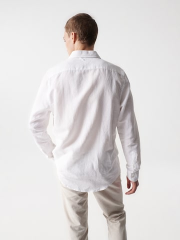 Salsa Jeans Regular Fit Hemd in Weiß