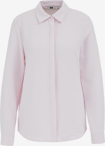 WE Fashion Pusero värissä vaaleanpunainen: etupuoli